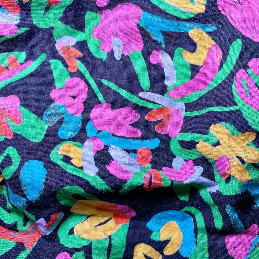 Tanya Taylor Vibrant Floral Bubble Mini Skirt - Picture 15 of 15